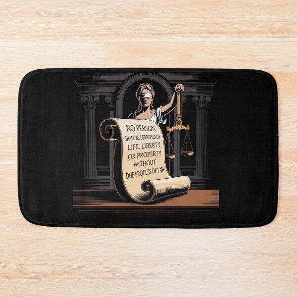Item preview, No Person Shall Be Deprived Of Life Liberty Due Process designed and sold by Dressed For  Duty.