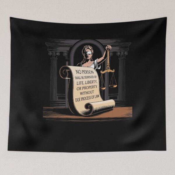 Item preview, No Person Shall Be Deprived Of Life Liberty Due Process designed and sold by Dressed For  Duty.