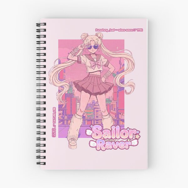 Item preview, Sailor Raver: Neo-Tokyo Sky Cake designed and sold by RaveCultureLab.