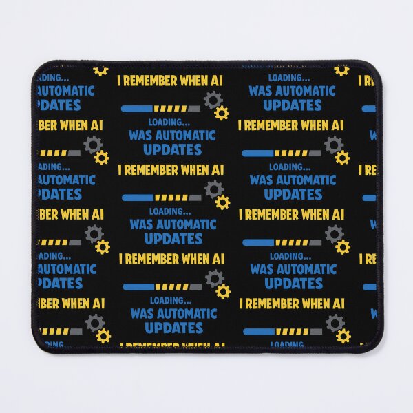Item preview, I Remember When AI Was Automatic Updates Funny Tech Humor Design designed and sold by TeeTimeTreasure.