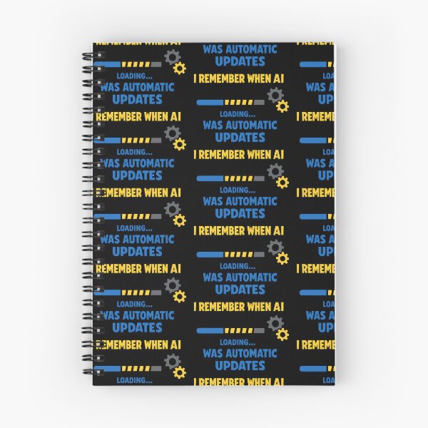 Item preview, I Remember When AI Was Automatic Updates Funny Tech Humor Design designed and sold by TeeTimeTreasure.