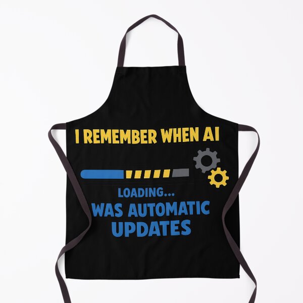 Item preview, I Remember When AI Was Automatic Updates Funny Tech Humor Design designed and sold by TeeTimeTreasure.