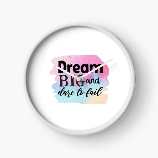 Item preview, Dream Big Dare To Fail – Inspirational Quote Design designed and sold by Cool-cat-art.