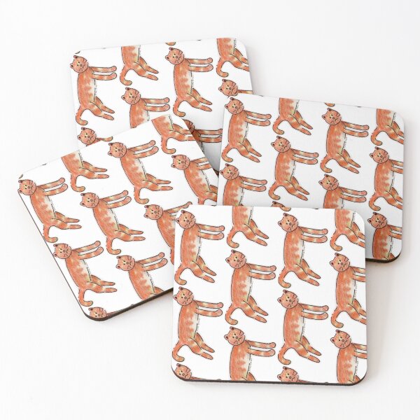 Item preview, Orange kitten lying down designed and sold by RomaBimontD.