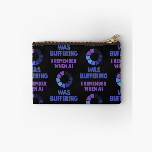 Item preview, I Remember When AI Was Buffering Funny Tech Humor Design designed and sold by TeeTimeTreasure.