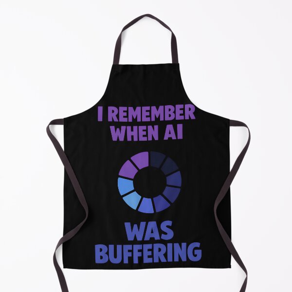 Item preview, I Remember When AI Was Buffering Funny Tech Humor Design designed and sold by TeeTimeTreasure.