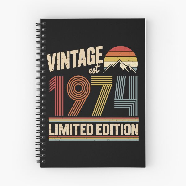 Item preview, Vintage 1974 Birthday : 52nd Birthday Retro Gift, Fifty Two Gift Idea, 52nd Birthday Gift, Vintage 1974 Birthday designed and sold by Merchall  store.