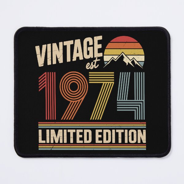 Item preview, Vintage 1974 Birthday : 52nd Birthday Retro Gift, Fifty Two Gift Idea, 52nd Birthday Gift, Vintage 1974 Birthday designed and sold by Merchall  store.