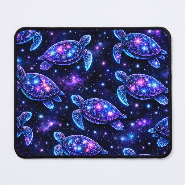Item preview, Galactic turtles swimming in space designed and sold by Imprearte.