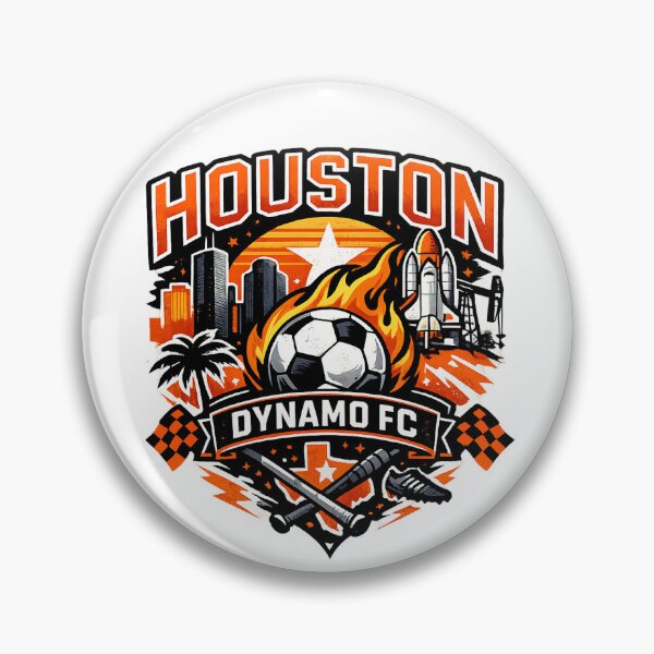 Item preview, Houston Soccer Design Texas Football Skyline Space Rocket Sports Fan Shirt Houston Texas Graphic Soccer Gift designed and sold by GarnerSupplyCo.