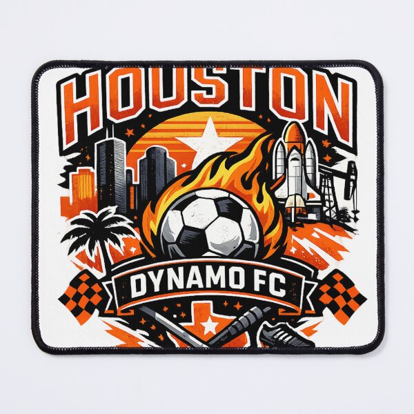Item preview, Houston Soccer Design Texas Football Skyline Space Rocket Sports Fan Shirt Houston Texas Graphic Soccer Gift designed and sold by GarnerSupplyCo.