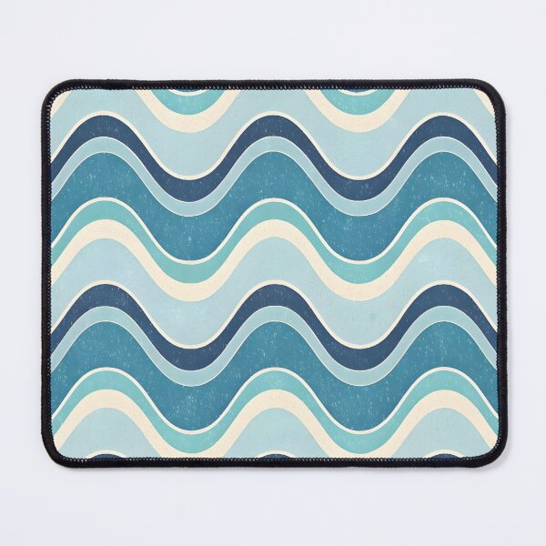 Item preview, Blue wave pattern designed and sold by trendspatterns.