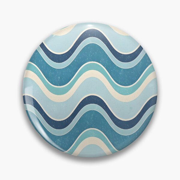 Item preview, Blue wave pattern designed and sold by trendspatterns.