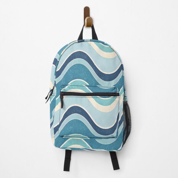 Item preview, Blue wave pattern designed and sold by trendspatterns.