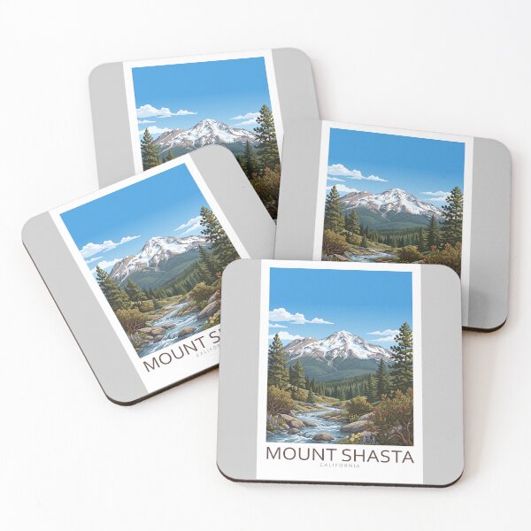 Item preview, Mount Shasta California - Travel art designed and sold by Marciolini.