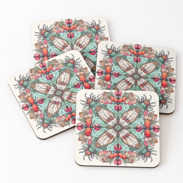 Item preview, Intricate Insect Mandala designed and sold by Lougud.