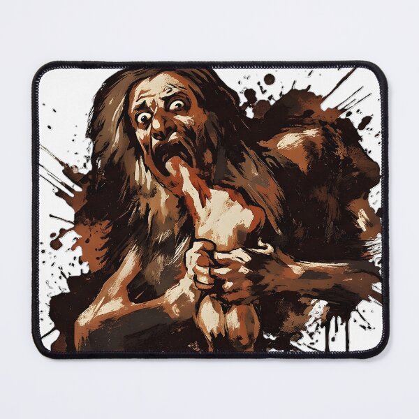Item preview, Francisco Goya - Saturn Devouring His Son - Dark Aesthetic Grunge Remix designed and sold by GreatPeopleMind.