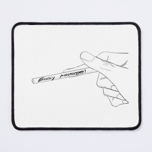 Item preview, Easy Revenge Minimal Quote Design designed and sold by Snowdog-Art.
