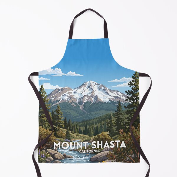 Item preview, Mount Shasta California - Travel Art designed and sold by Marciolini.