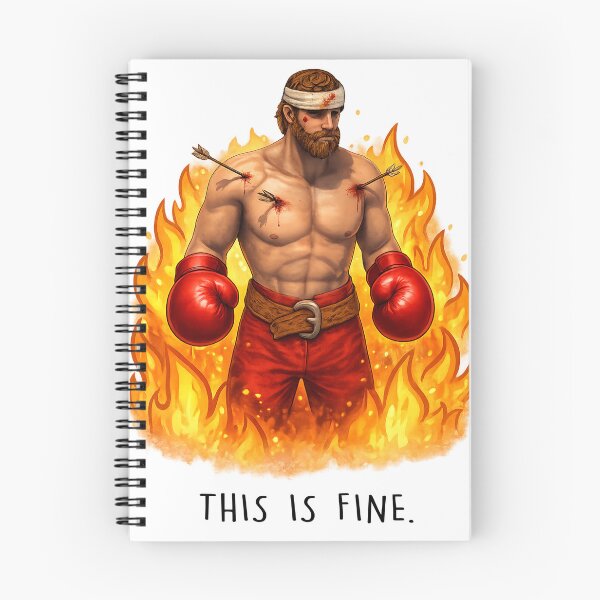 Item preview, This is fine Villager - Player 2 designed and sold by Prebs.