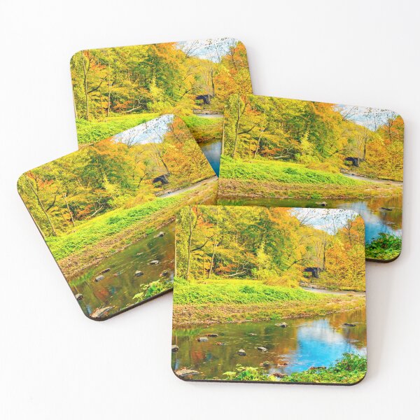 Item preview, Stream in Fall, Pennypack Creek, Montgomery County, Pennsylvania, 2000 designed and sold by AMacGPhilly.