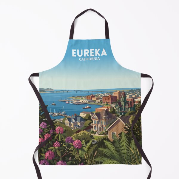 Item preview, Eureka California - Travel Art designed and sold by Marciolini.