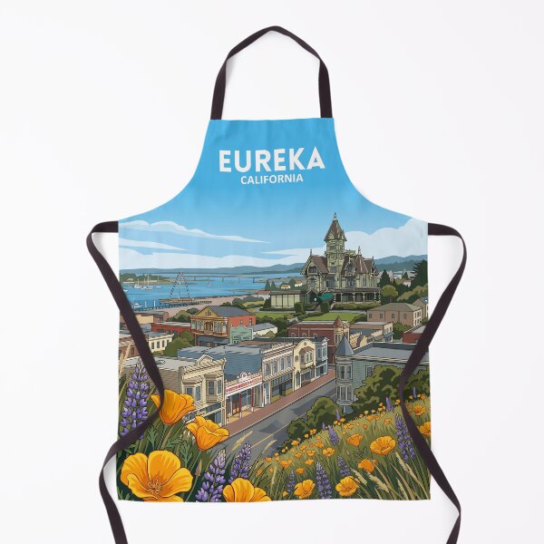 Item preview, Eureka California - Travel Art designed and sold by Marciolini.