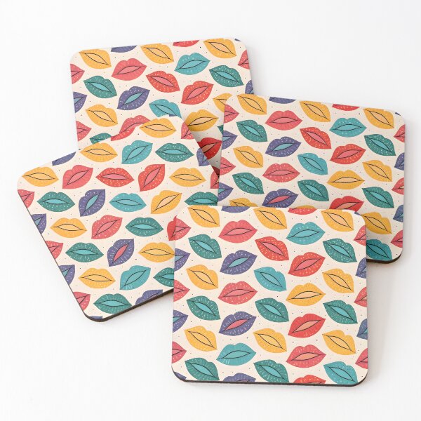Item preview, Kisses pattern designed and sold by trendspatterns.