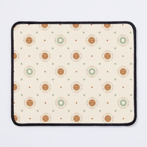 Item preview, Boho Happy Sun Seamless Pattern Design designed and sold by Quotable Gear.