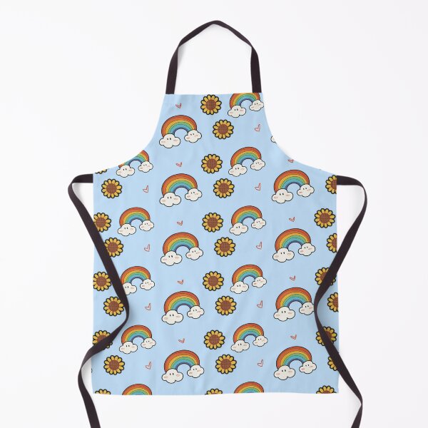 Item preview, Cloudy rainbows and sunflowers designed and sold by DOKUYA59.