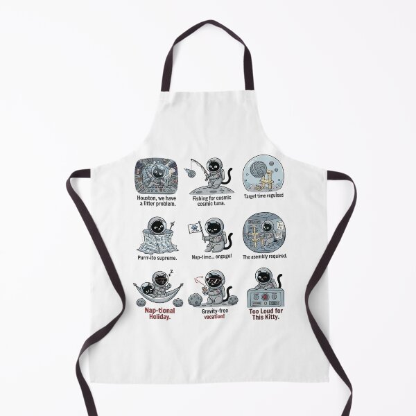 Item preview, Cat Astronaut Funny Space Collection designed and sold by JessArty ⭐⭐⭐⭐⭐.