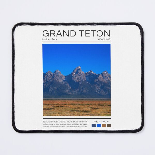 Item preview, Grand Teton National Park - Wyoming  designed and sold by StudioRedKoala.