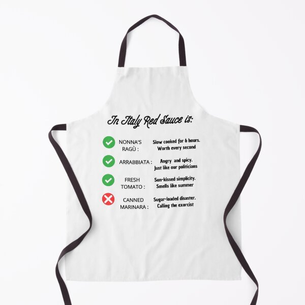 Item preview, Funny Italian Food Rules: Authentic Red Sauce vs Canned Marinara designed and sold by TheItaliandilemma.