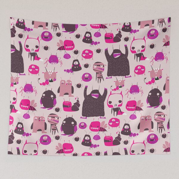 Item preview, INVASION OF THE KAWAII DOODLE MONSTERS designed and sold by Fire Brandy.