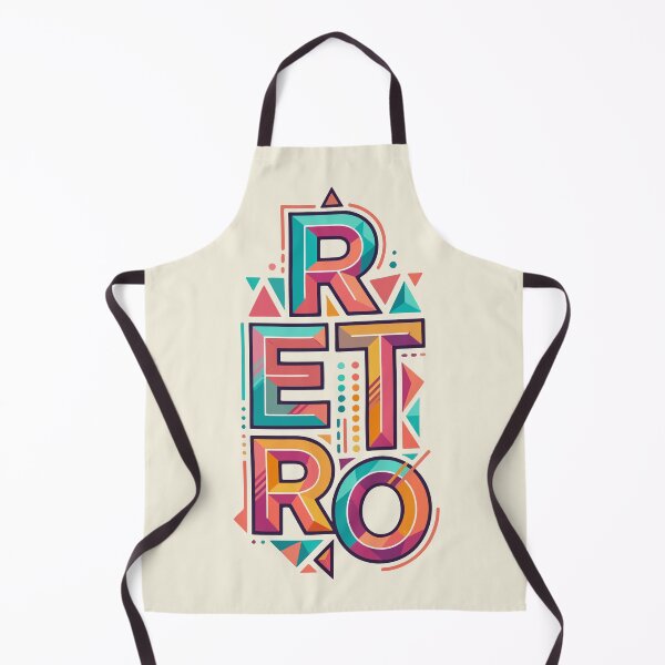 Item preview, Retro — Vibrant Geometric Typography designed and sold by 89BLACK.