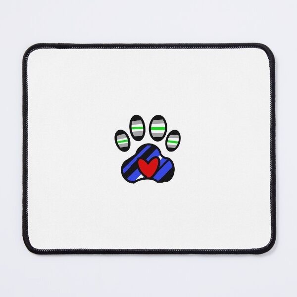 Item preview, Agender pup paw designed and sold by Ears tails and toebeans.