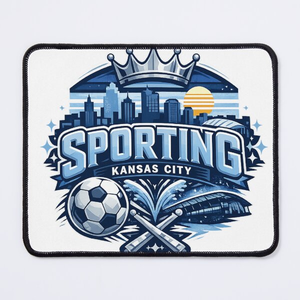Item preview, Kansas City Soccer Design Skyline Football Fan Shirt USA Sports Graphic Kansas City Gift Soccer Lover Tee designed and sold by GarnerSupplyCo.