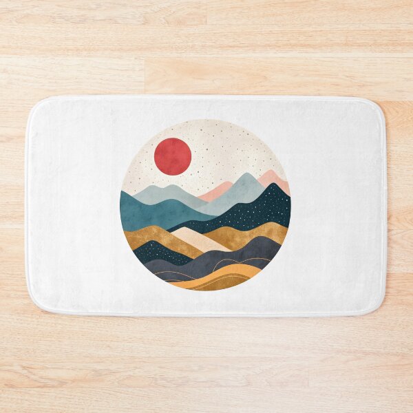 Item preview, Mountains sunset designed and sold by trendspatterns.