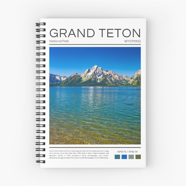 Item preview, Grand Teton National Park - Wyoming  designed and sold by StudioRedKoala.