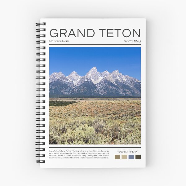 Item preview, Grand Teton National Park - Wyoming  designed and sold by StudioRedKoala.