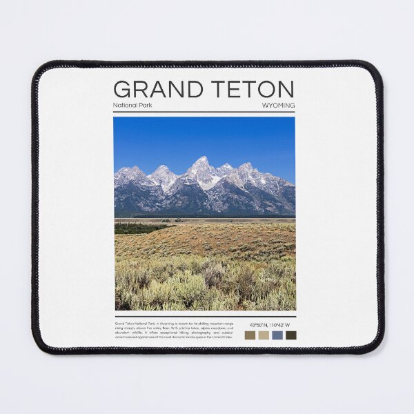 Item preview, Grand Teton National Park - Wyoming designed and sold by StudioRedKoala.