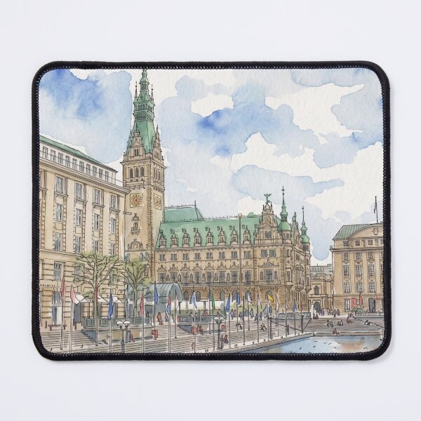 Item preview, Hamburg, city centre designed and sold by sid1802.