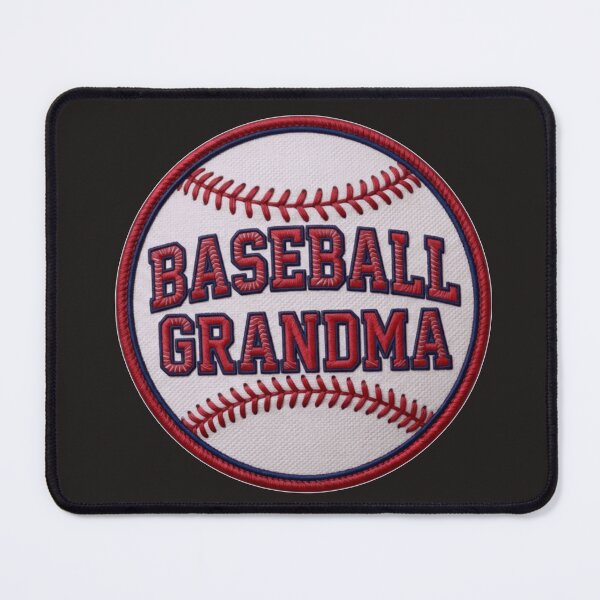 Item preview, Baseball Grandma Vintage Embroidered Patch Style - Sports Fan designed and sold by Lozarux.