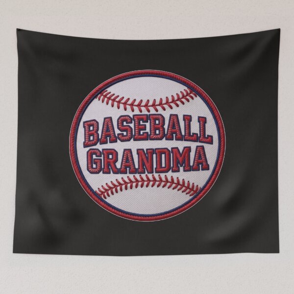 Item preview, Baseball Grandma Vintage Embroidered Patch Style - Sports Fan designed and sold by Lozarux.