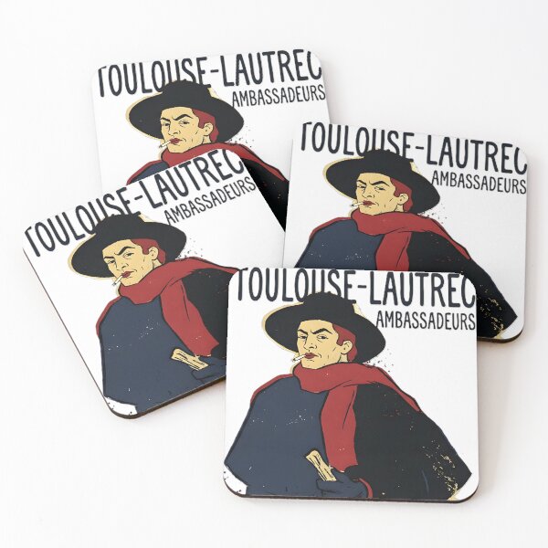 Item preview, Henri de Toulouse-Lautrec - Ambassadeurs Aristide Bruant - Vintage French Poster Remix designed and sold by GreatPeopleMind.