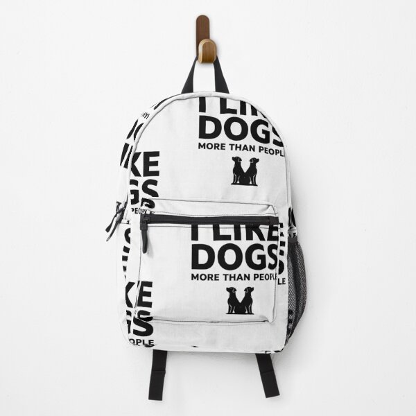 Item preview, I Like Dogs More Than People Funny Dog Lover Shirt designed and sold by benjhod.