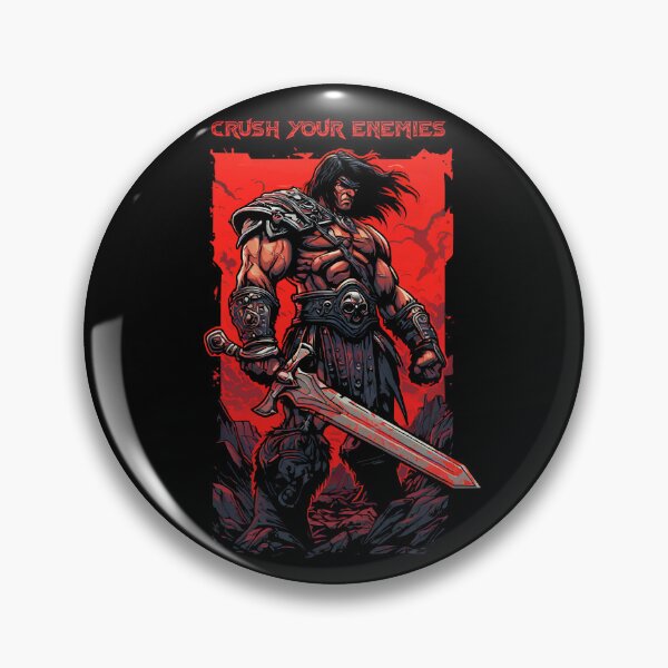 Item preview, Conan - Crush your enemies designed and sold by RatherCreative.