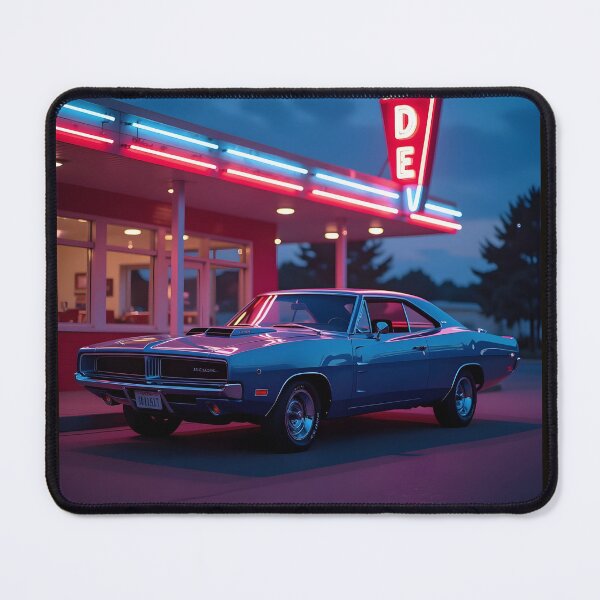 Item preview, Retro Dusk Diner Drive-In designed and sold by rgagliardi2017.