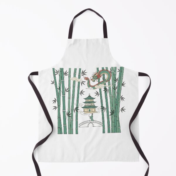 Item preview, Mystical Dragon in Zen Bamboo Forest designed and sold by BetweenForms.