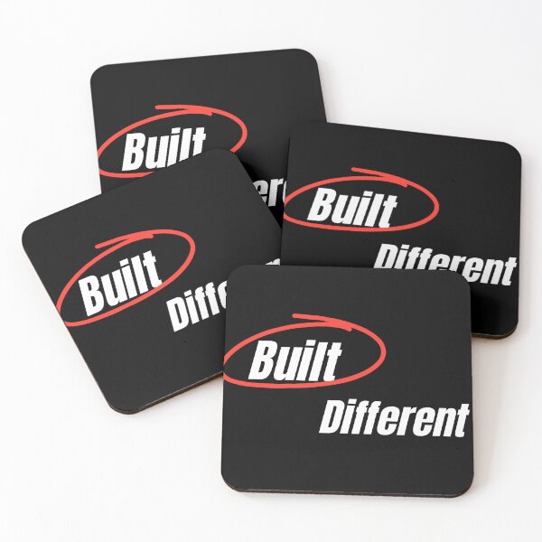 Item preview, Built Different Bold Statement T-Shirt | Strong Mindset Motivational Design designed and sold by Pure Focus.